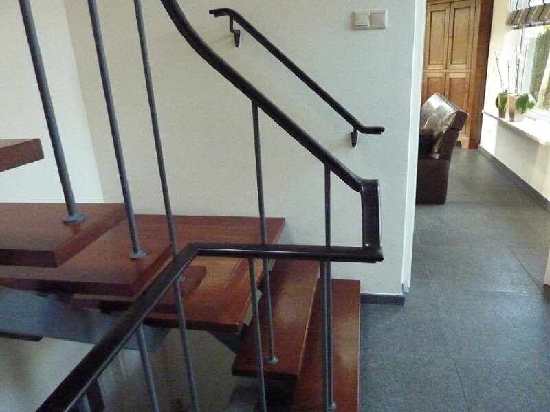 PVC Trapleuningprofiel voor vlakke leuning goud
