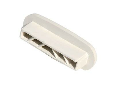 Embout pour profil&eacute; de garde-corps d'escalier en PVC