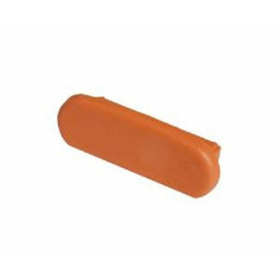 Eindkap PVC Trapleuningprofiel F408-005 oranje