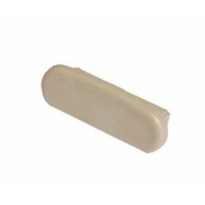 Eindkap PVC Trapleuningprofiel F408-010 grijsbeige
