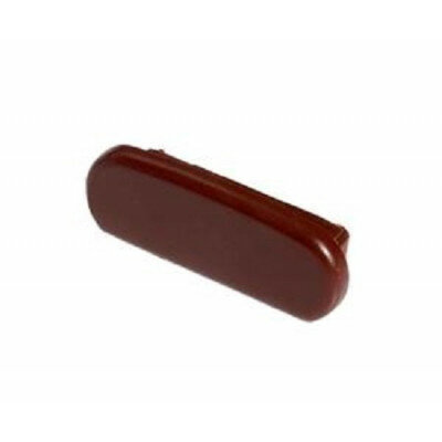 Eindkap PVC Trapleuningprofiel  F408-012 wijnrood