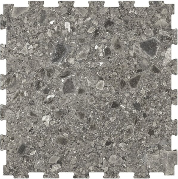 PVC Klickfliese 6.5 mm RockFit Click Pebble dunkelgrau