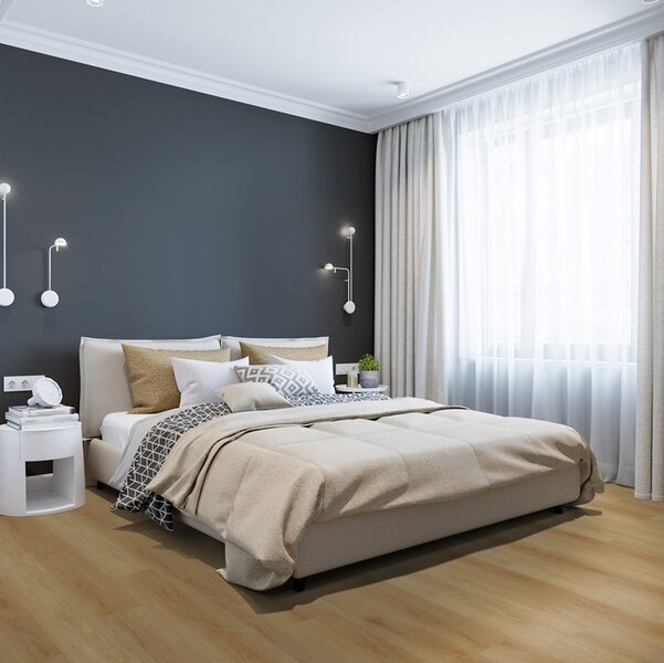 PVC klikvloer Mercury 0.55 Delicate Oak Amber