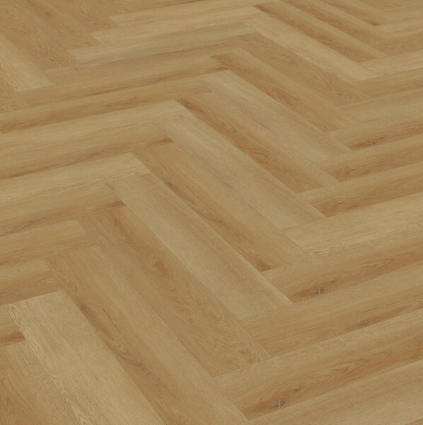 PVC plakvloer Visgraat Mercury 55 Delicate Oak Amber