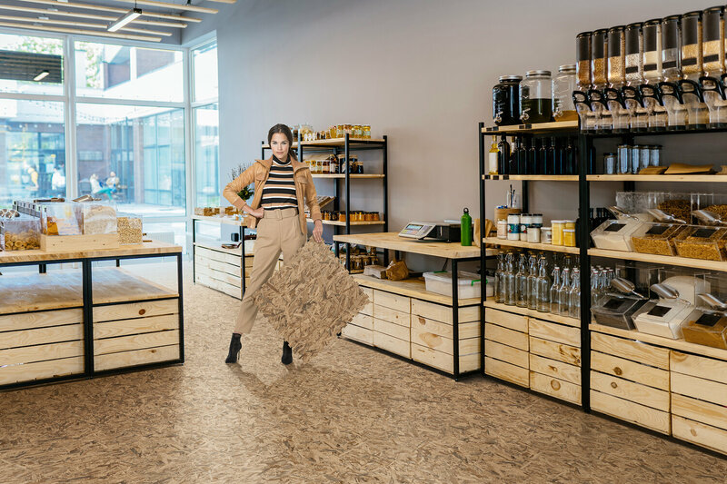PVC kliktegel Gerflor Creation 70 Connect OSB Natural