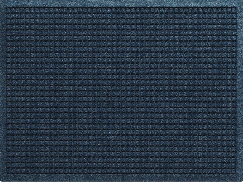 Deurmat WaterHog Square Navy Blue 90x150 cm