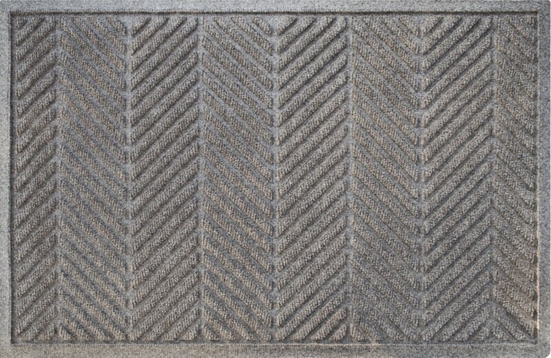Deurmat WaterHog Herringbone Grey 90x150 cm
