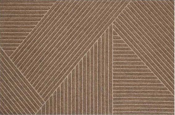 Deurmat WaterHog Pyramide Camel 55x85 cm