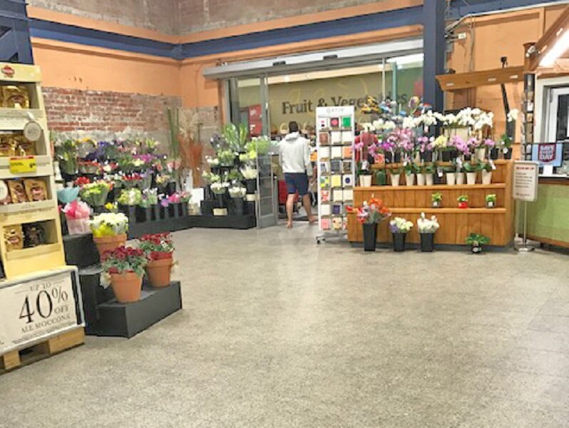 Supermarktvloer