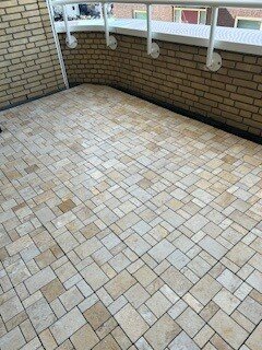 Kliktegels voor balkons en terras
