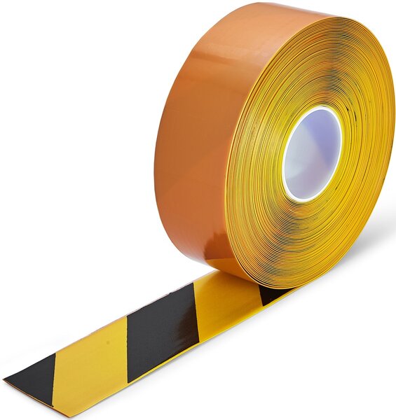 PermaStripe Hazard Vloermarkeringstape 75 mm geel-zwart