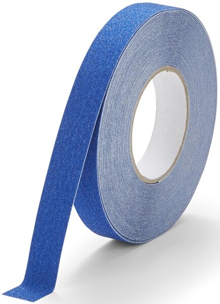 Antisliptape korrel fijn 25 mm blauw