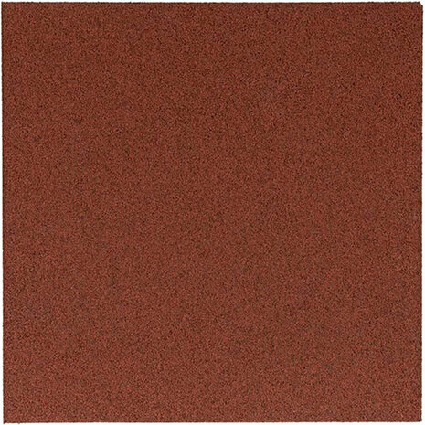 BoSoft rubberen balkontegel tegel 25 mm roodbruin