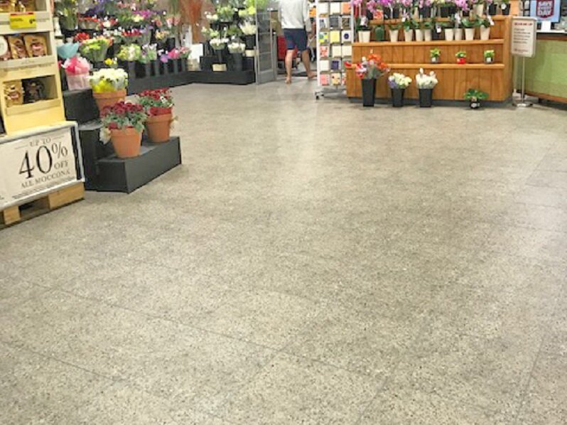 Supermarktvloer