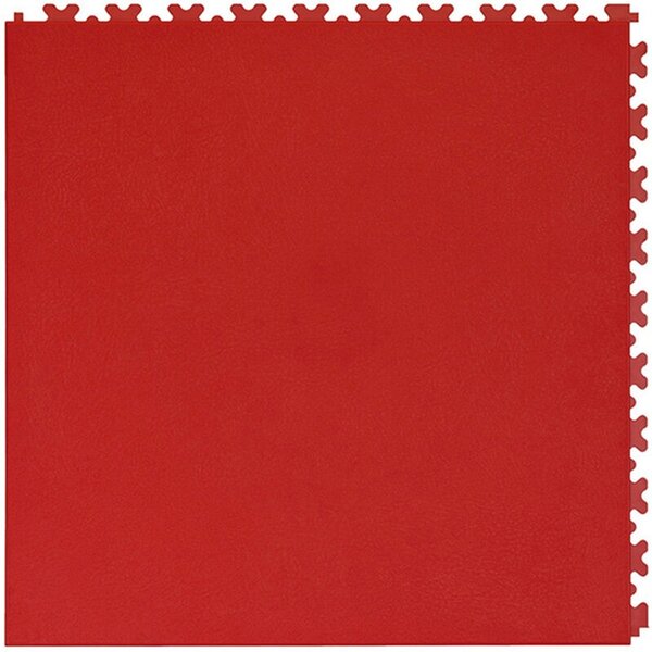 Taralock PVC kliktegel Garagevloer 7 mm -rood-verdekte verbinding 