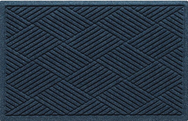 Deurmat WaterHog Diamond Navy blue 115x180 cm