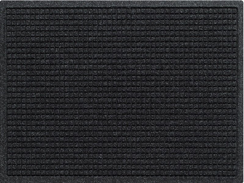 Deurmat WaterHog Square Charcoal 115x180 cm