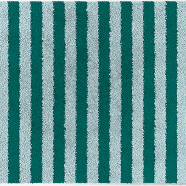 ColorStar- Stripes- binnendeurmat-lichtblauw-groen-85x150 cm