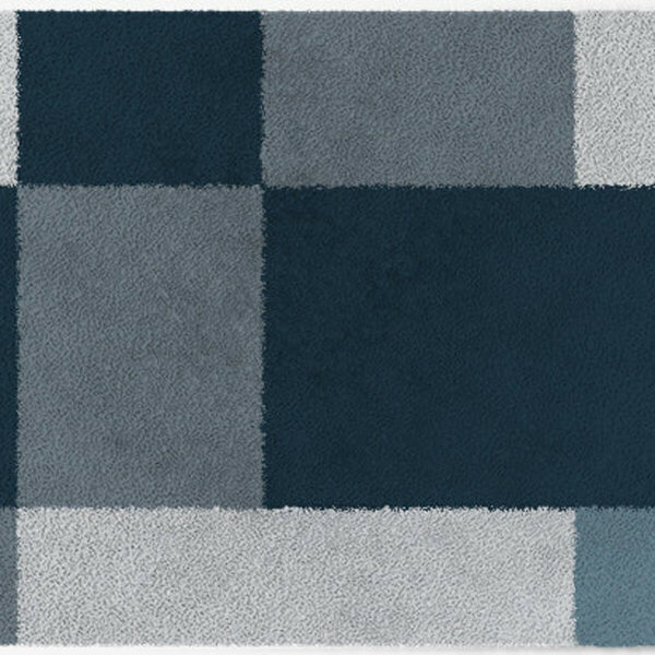 ColorStar Blocks binnendeurmat-koelgrijs-60x85 cm