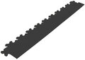 Afwerkrand recht voor 9 mm BoNueva pvc kliktegels zwart