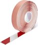 LeanLine Pro Hazard Bodenmarkierungsband 50 mm wei&szlig;-rot