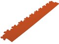 Abschlu&szlig;kante Gerade f&uuml;r 7 mm PVC Klickfliesen Orange