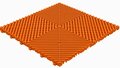 BoDeck garagevloeren 18 mm&ndash;oranje-open kliktegels 
