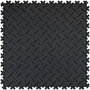 BoSepta PVC Kliktegel Garagevloer&ndash;7mm-zwart-traanplaat 