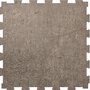 RockFit PVC kliktegel Garagevloer-6.5 mm-beton-bruin
