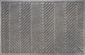 Deurmat WaterHog Herringbone Grey 115x180 cm