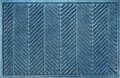 Deurmat WaterHog Herringbone Blue 180x250 cm