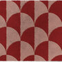 ColorStar- Scales- binnendeurmat-rose-rood-85x115 cm