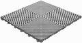 BoGrid balkontegels 18 mm&ndash;open kliktegels-vlak | Wit-Alu