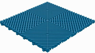 Klickfliese offen BoDeck blau Klickfliese offen BoDeck blau