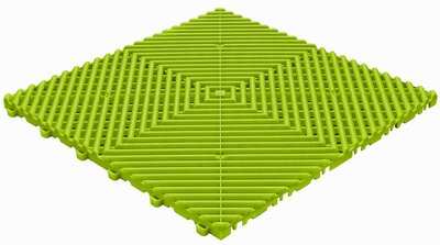 Klickfliese offen BoDeck limette Klickfliese offen BoDeck limette