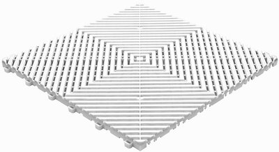 Klickfliese offen BoGrid weiß