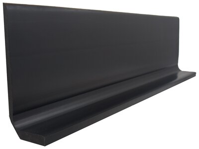 Hohlkehl PVC Sockelleiste für 10 mm Fliesen