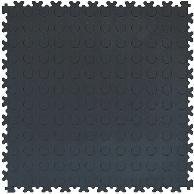 PVC Klickfliese 5 mm BoSinco Noppen Anthrazit PVC Klickfliese 5 mm BoSinco Noppen Anthrazit