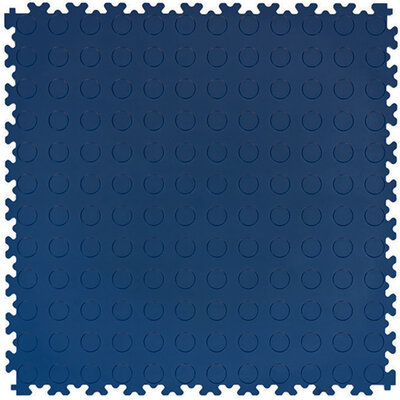 PVC Klickfliese 5 mm BoSinco Noppen Dunkelblau  PVC Klickfliese 5 mm BoSinco Noppen Dunkelblau