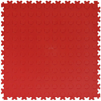 PVC Klickfliese 7 mm BoSepta Noppen Rot PVC Klickfliese 7 mm BoSepta Noppen Rot