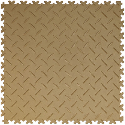 PVC Klickfliese Riffelblechoptik 7 mm BoSepta Beige PVC Klickfliese Riffelblechoptik 7 mm BoSepta Beige