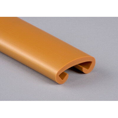 Kunststoff Flachhandlauf Klassisch F408-515 Stratos Orange Kunststoff Flachhandlauf Klassisch F408-515 Stratos Orange