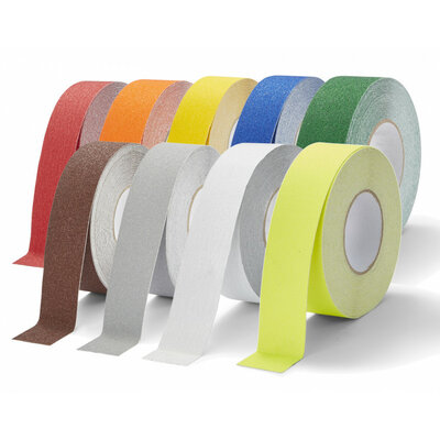 Bande antidérapante grain fin 50 mm Color Bande antidérapante grain fin 50 mm Color