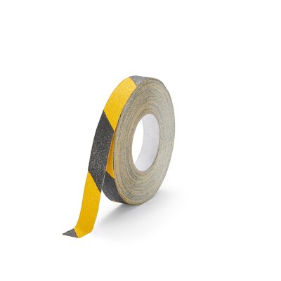 Antirutsch Klebeband Deformierbar 25 mm schwarz gelb Antirutsch Klebeband Deformierbar 25 mm schwarz gelb