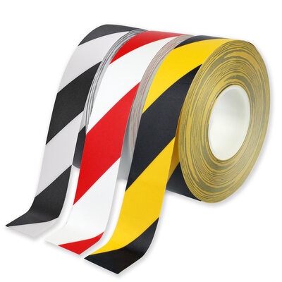 PermaLean Bodenmarkierungsband 75 mm Gestreift
