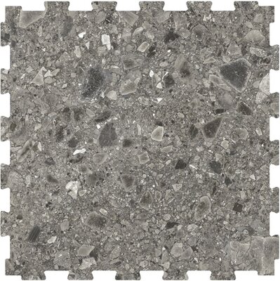 PVC Klickfliese 6.5 mm RockFit Click Pebble dunkelgrau PVC Klickfliese 6.5 mm RockFit Click Pebble dunkelgrau