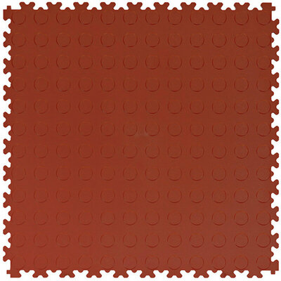 PVC Klickfliese 4 mm BoKwatro Noppen Rotbraun PVC Klickfliese 4 mm BoKwatro Noppen Rotbraun