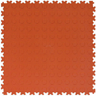 PVC Klickfliese 4 mm BoKwatro Noppen Orange PVC Klickfliese 4 mm BoKwatro Noppen Orange