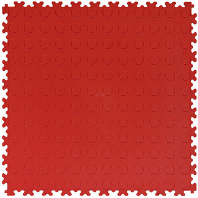 PVC Klickfliese 4 mm BoKwatro Noppen Rot PVC Klickfliese 4 mm BoKwatro Noppen Rot