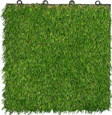 Klickfliese mit Kunstrasen BoGras